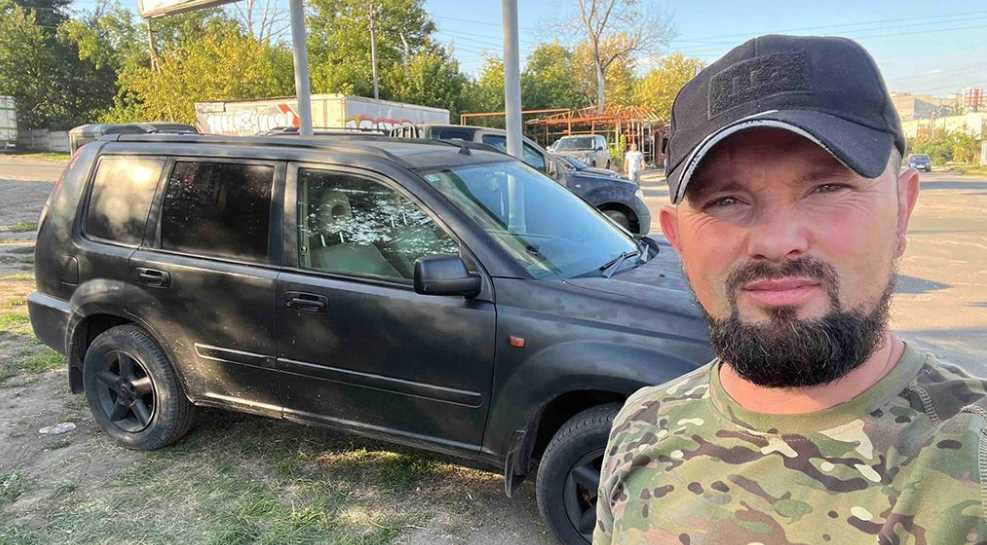 Защитник с Полтавщины поблагодарил аграриев за помощь на автомобиль