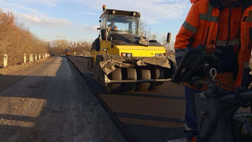 На Полтавщині за тиждень відремонтували понад 35 тис. м² доріг