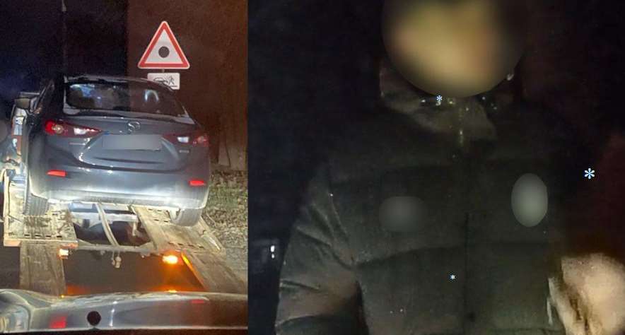 В Полтаве водитель с признаками опьянения предлагал патрульным 200 долларов взятки