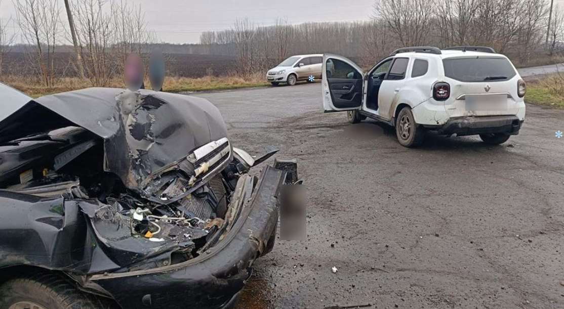 В Лубенском районе столкнулись два автомобиля – травмирована женщина