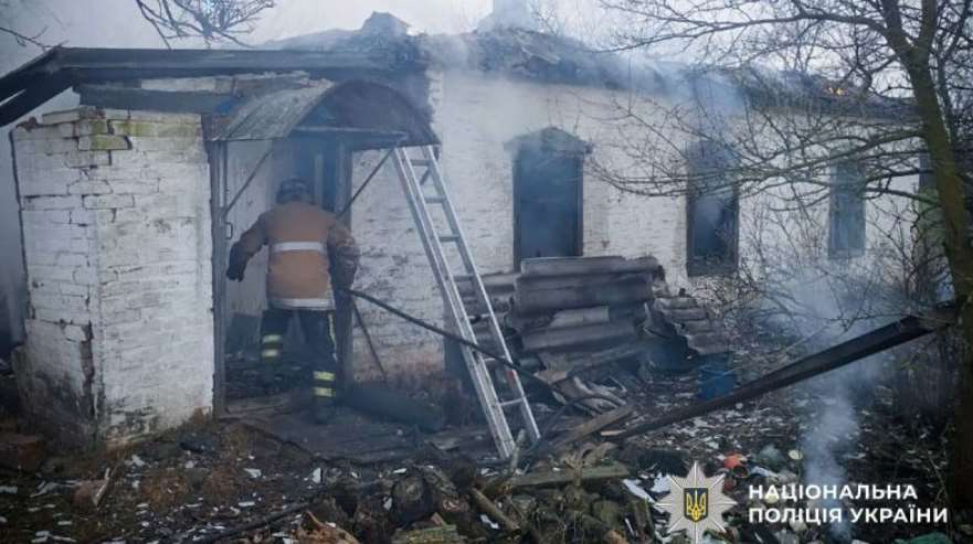 В Полтавской области полиция расследует три случая гибели людей в огне за 2 дня