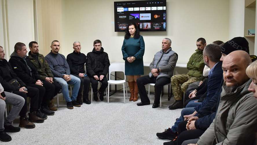 В Козельщинской общине открыли Ветеранское пространство