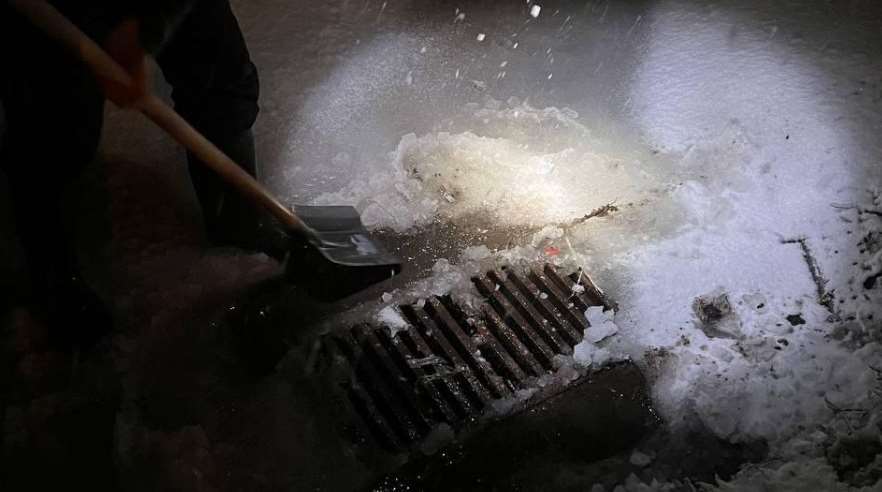 У Полтаві очікують активне танення снігу: комунальники перевіряють зливову систему