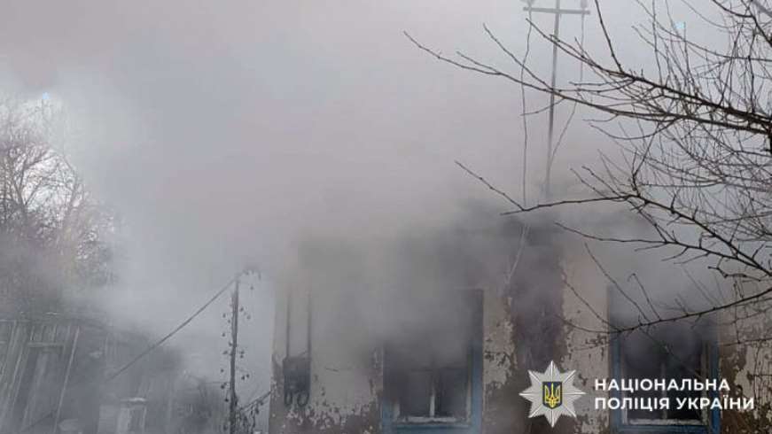 В Полтавской области во время пожара погиб мужчина