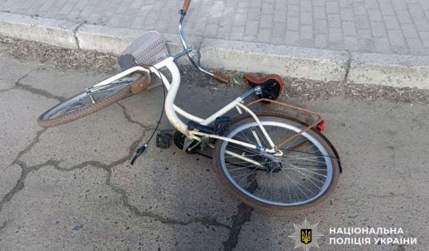 У Миргороді у автоаварії постраждала велосипедистка