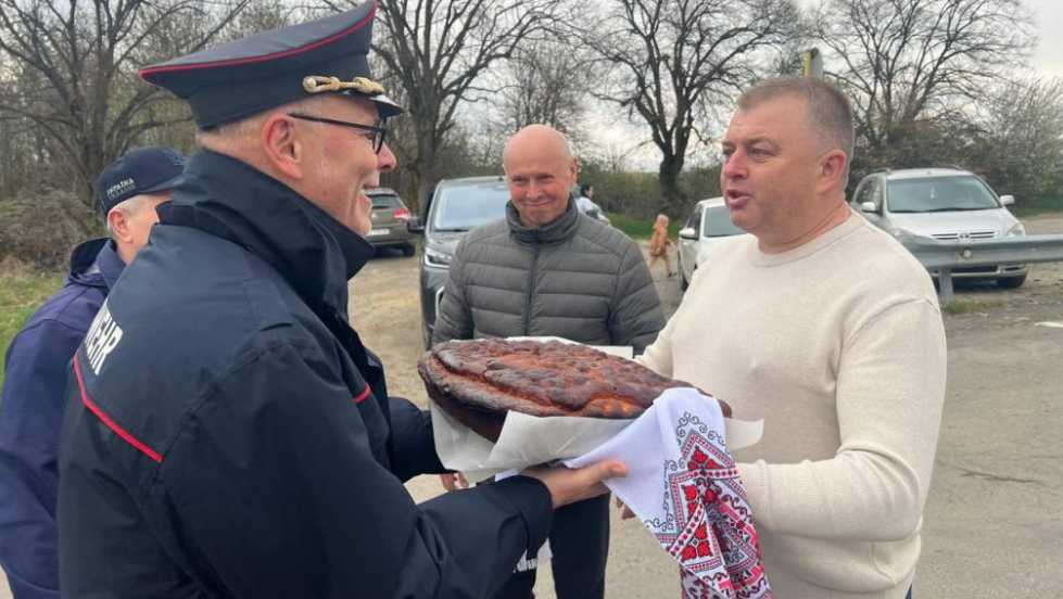 Кобеляцька громада отримала пожежний автомобіль від міста-побратима Зінген