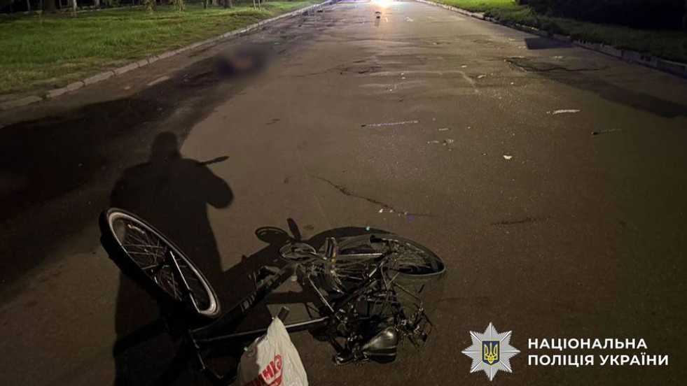 В Лубнах пьяный водитель сбил велосипедиста и скрылся с места происшествия