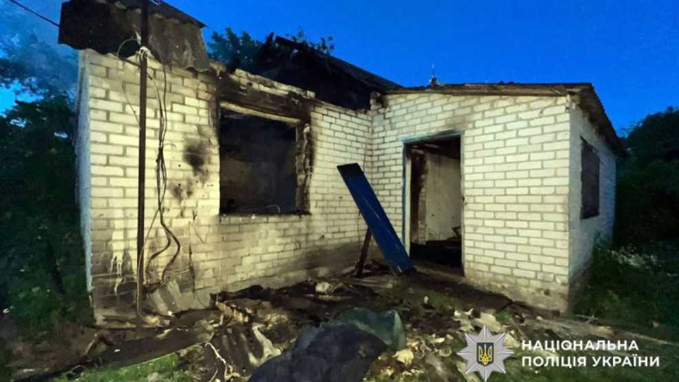 В Кременчугском районе в результате пожара погиб мужчина