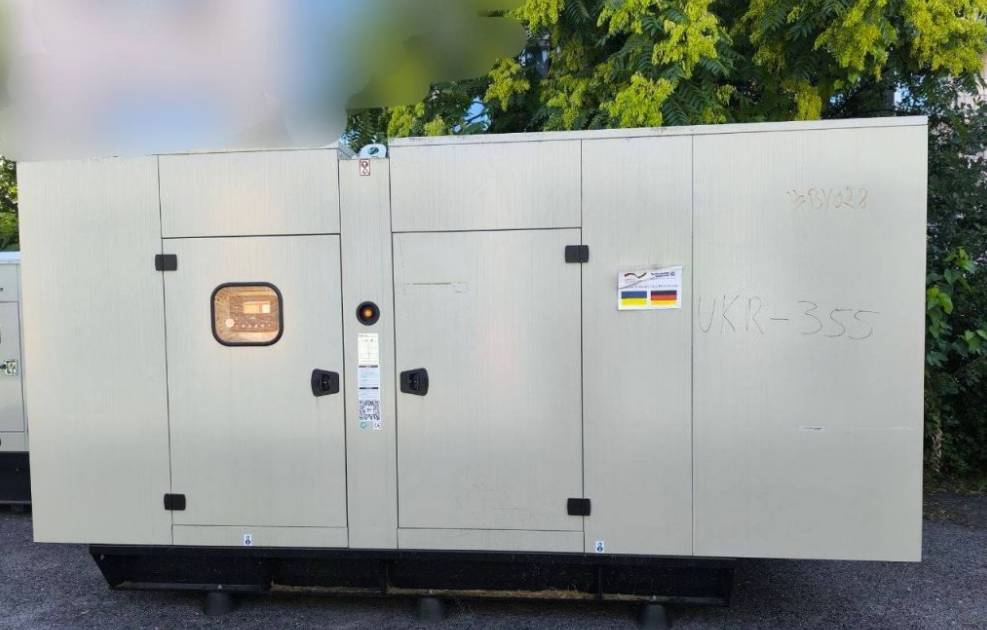 «Полтававодоканал» отримав потужний генератор від німецьких партнерів для безперебійної роботи