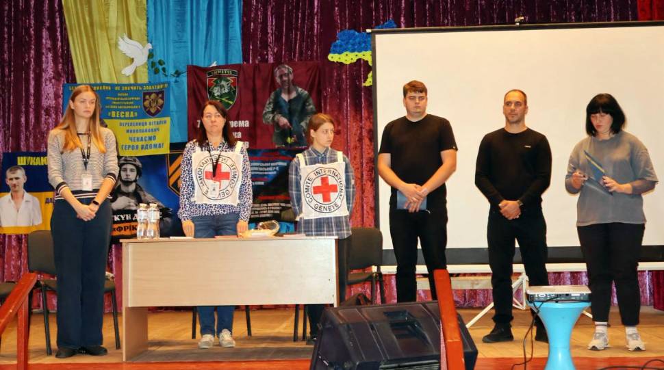 Белицкую общину посетили представители «Красного Креста»