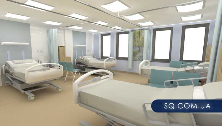 В Кременчуге завершают строить приемное отделение больницы интенсивного лечения