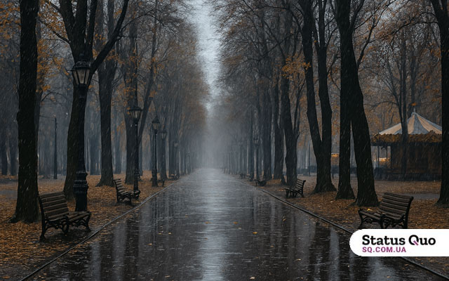 Полтавщина встретит декабрь облачной и прохладной погодой