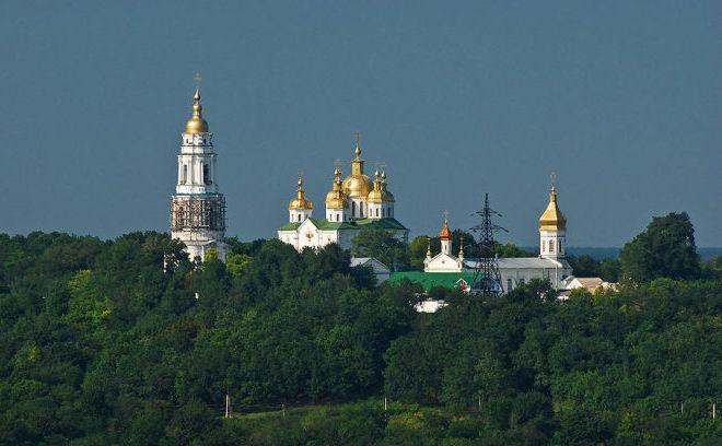 В Полтаве показали женский монастырь с высоты птичьего полета (видео)